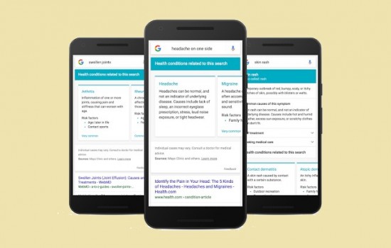 Приложение Google поможет поставить себе диагноз с поиском симптомов